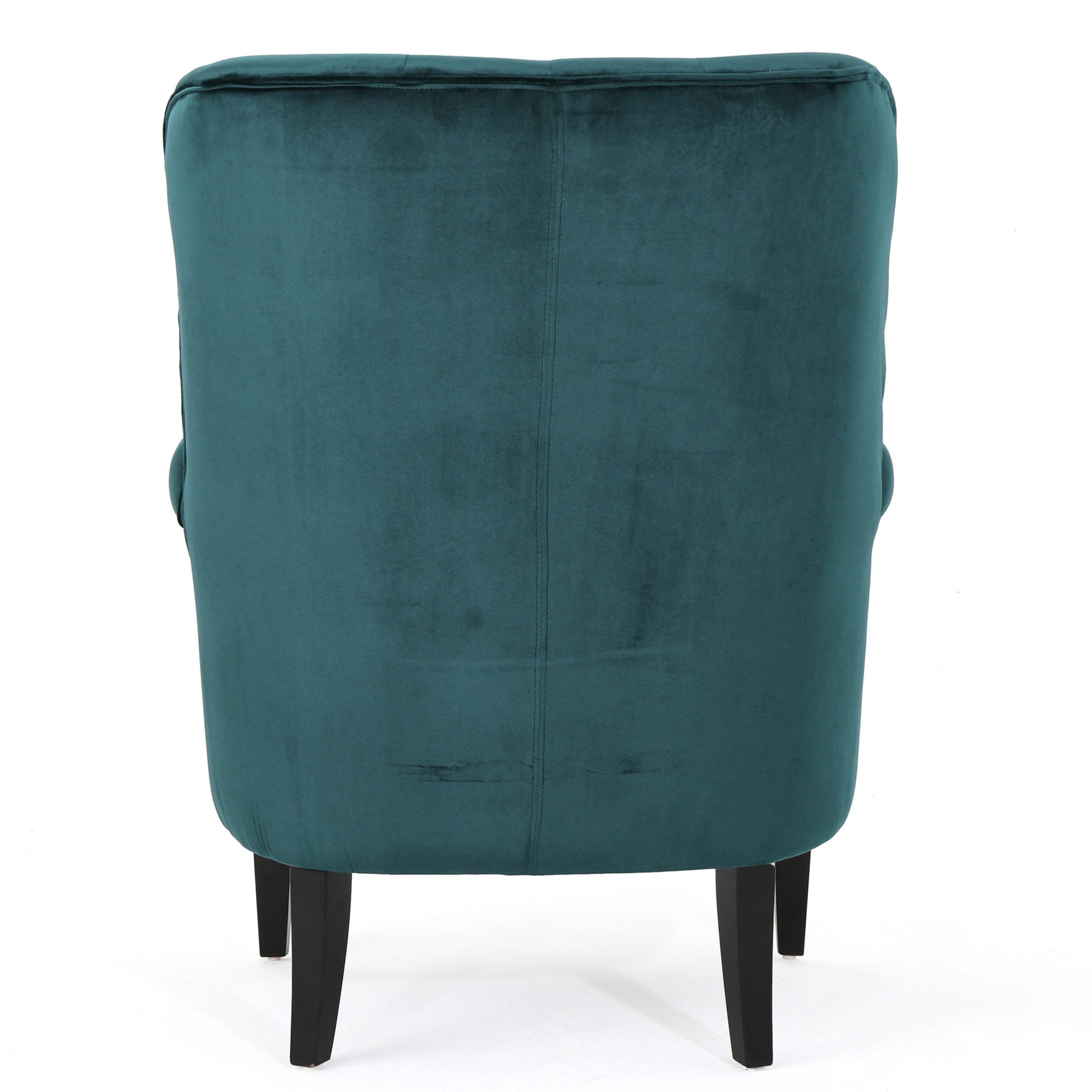 Club Chair Teal Velvet