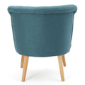 Bordeaux Tuft Chair Teal Fabric