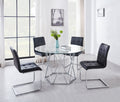 Escondido Side Chair Set Of 2 Black Black Iron