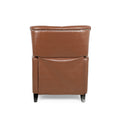 Recliner Chair Light Brown Pu