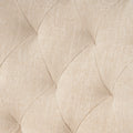 Springfield Tufted Chair Light Beige Fabric
