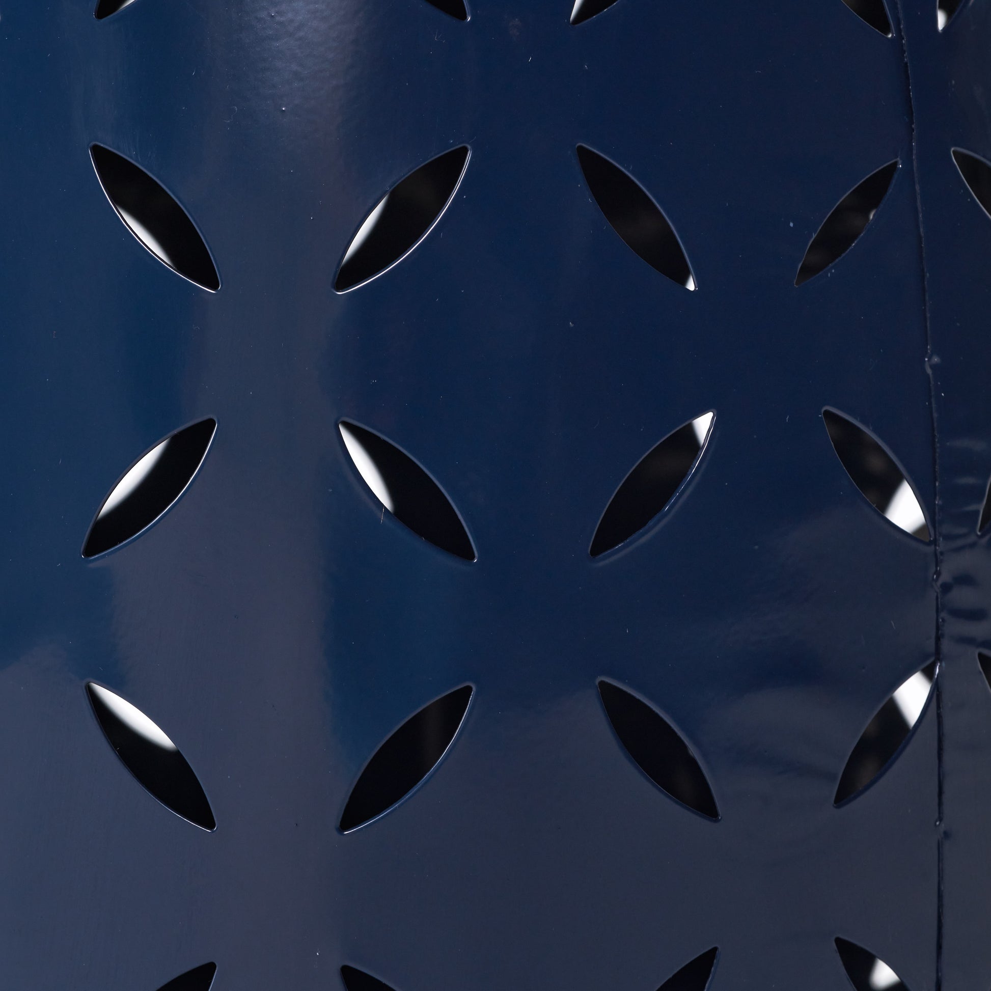 Lilac 12 Side Table Dark Blue Iron