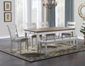 Pendleton Dining Table White White Wood