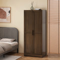 Delaney 2 Door Wardrobe Walnut Mdf