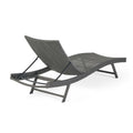 Kauai Pe Wicker Chaise Grey Rattan