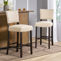 Mayfield Kd Barstool Beige Fabric