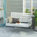 Tasmania Porch Swing White Acacia Wood