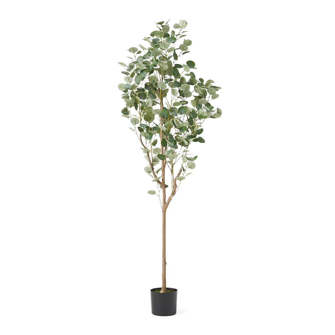 180Cm Artificial Eucalyptus Tree Green Iron Plastic