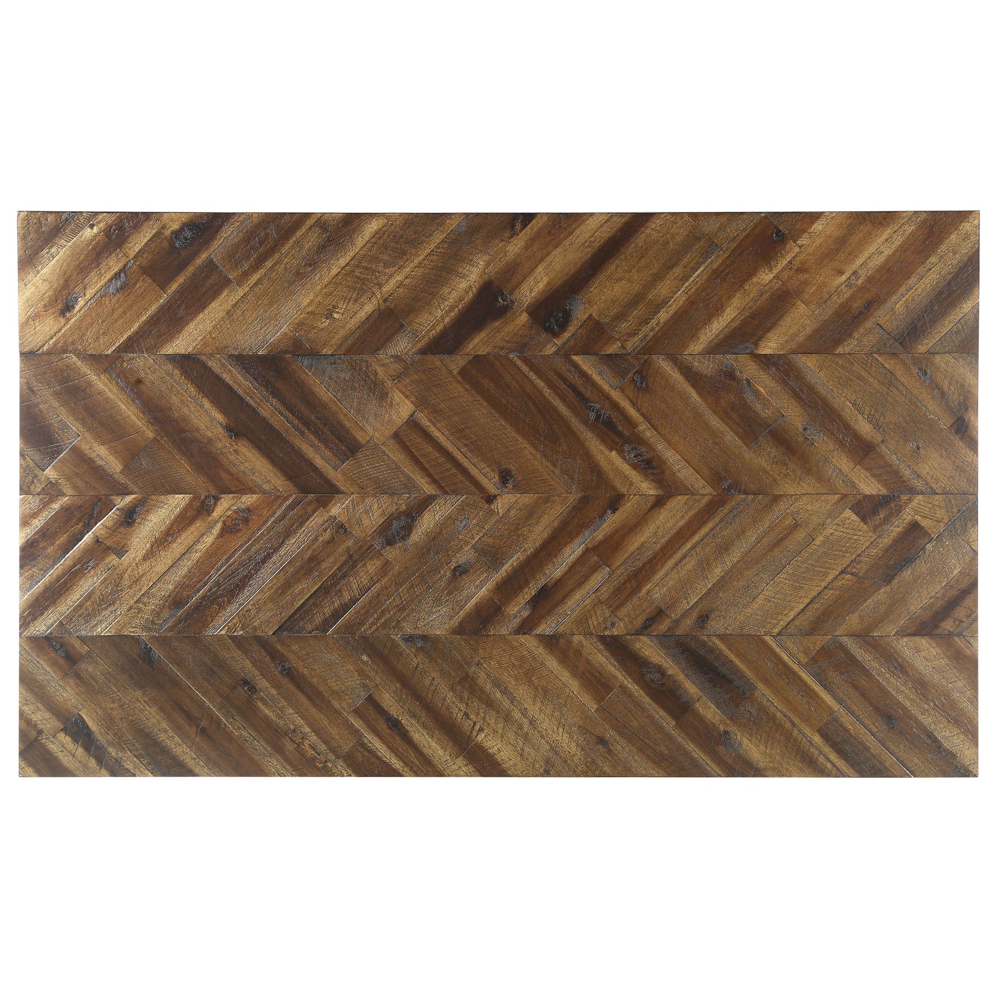 Lorenza 3 Piece Table Set Brown Brown Iron
