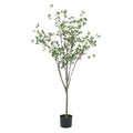 150Cm Artificial Milan Leaf Bonsai Green Polyethylene