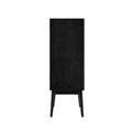 Disa 2 3 Drawer Chest Black Mdf