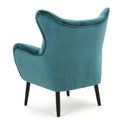 Arm Chair Teal Velvet