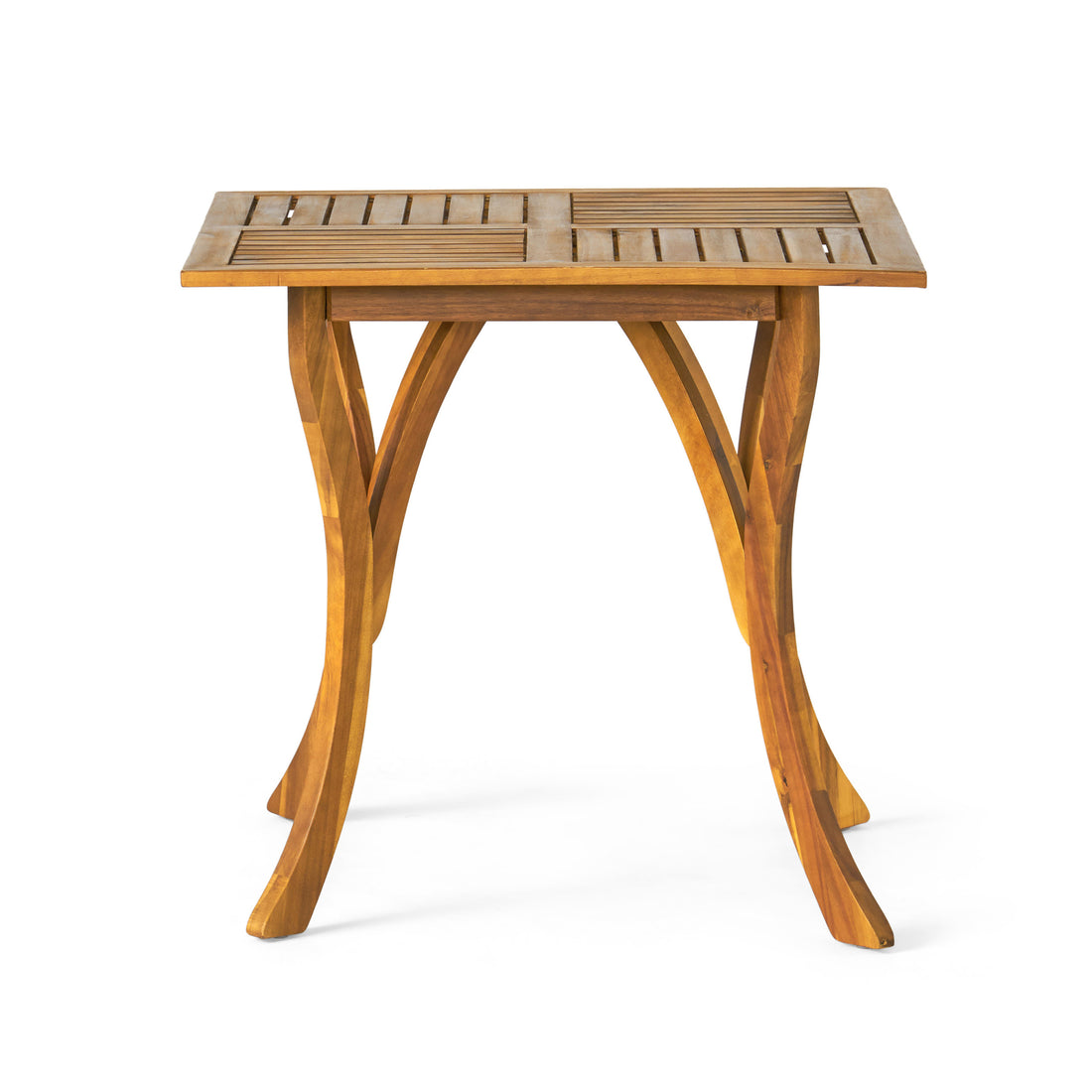 Hermosa 31.5'' Square Wood Table Teak Acacia Wood