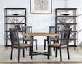 Magnolia Side Chair Set Of 2 Black Black Wood
