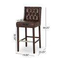 Barstool Dark Brown Pu