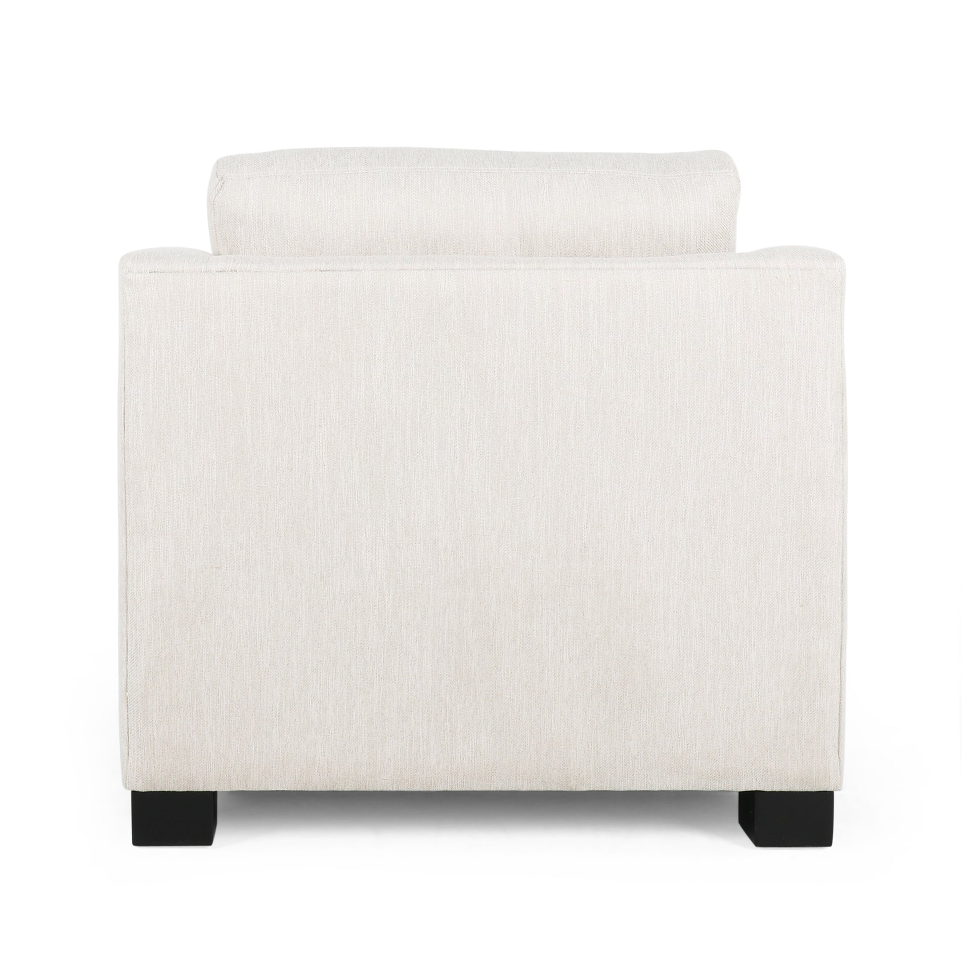 Club Chair Beige Fabric 1 Seat