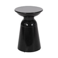 Metal S 2 End Table Black Iron