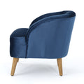 Chair Antique Navy Blue Altay Velvet