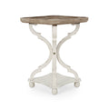 Accent Table Natural White Mdf