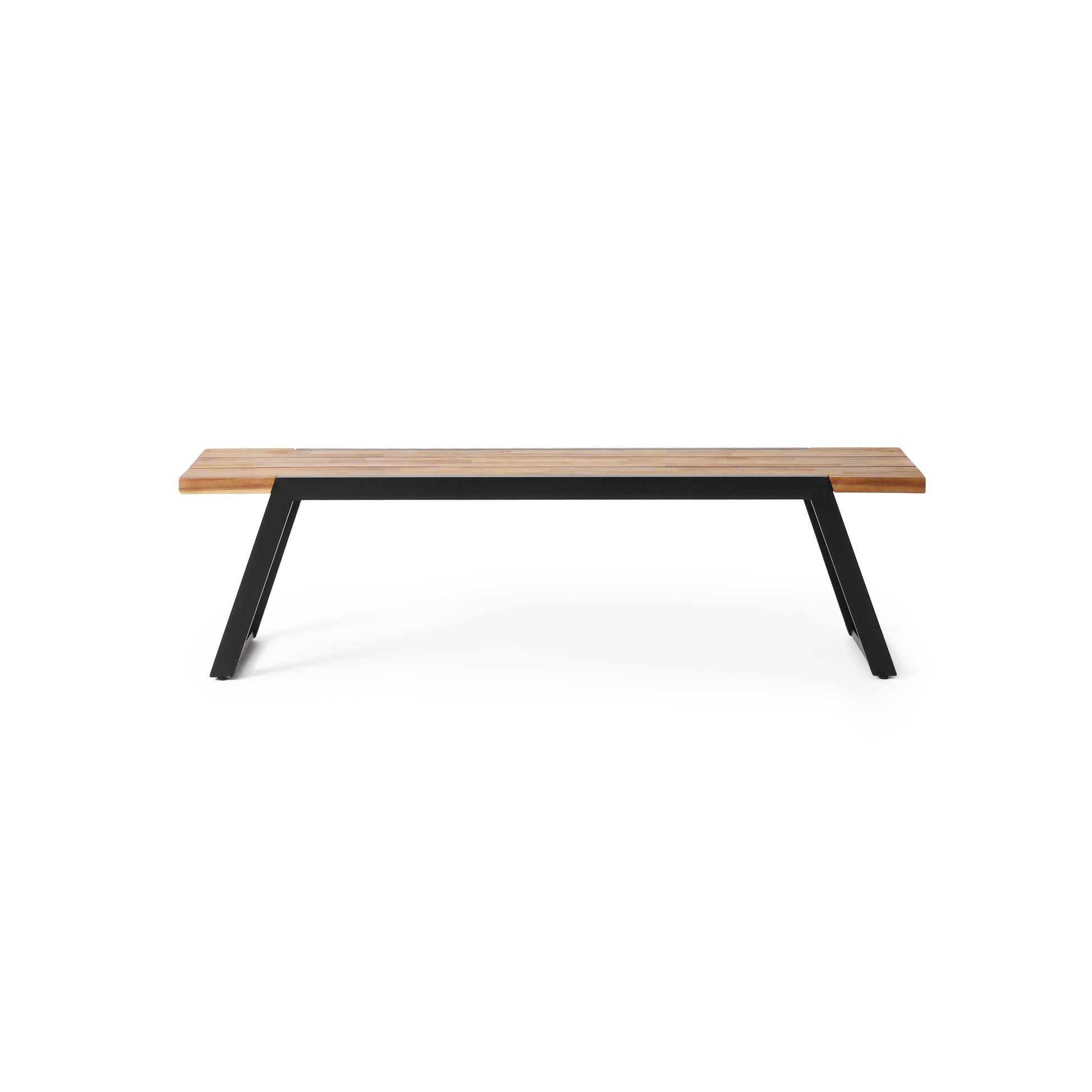 Gaylor Mp1 Bench Black Acacia Wood