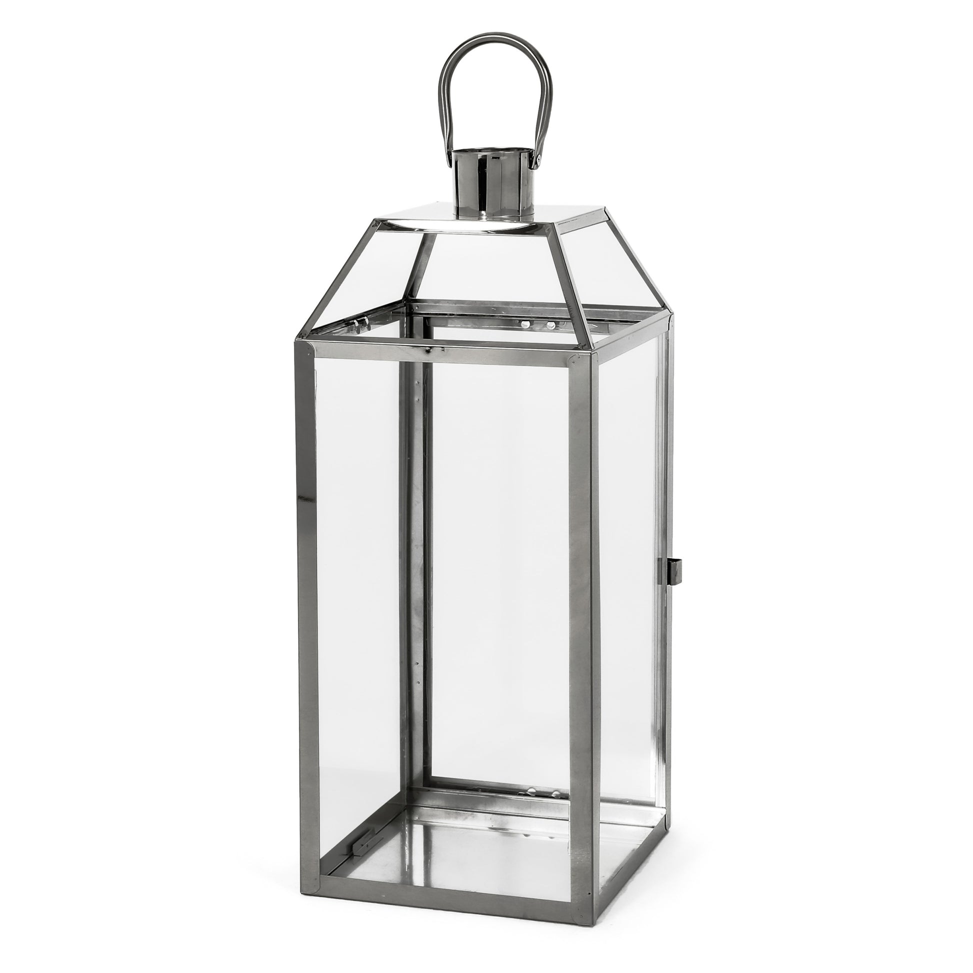 Harris 18"H Stainless Steel Lantern Silver Stainless Steel