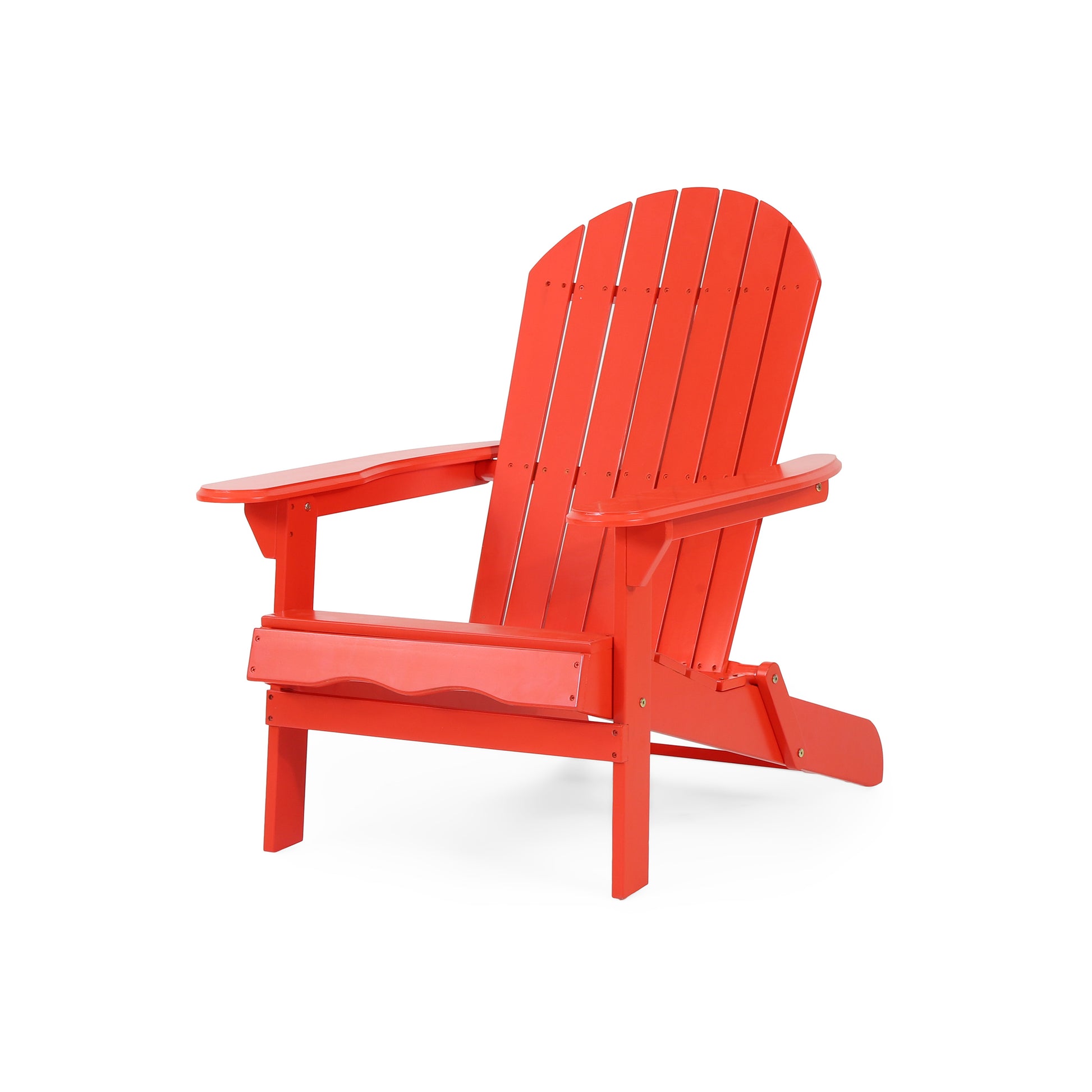 Malibu Adirondack Chair Red Acacia Wood