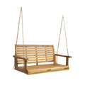 Tasmania Porch Swing Teak Acacia Wood