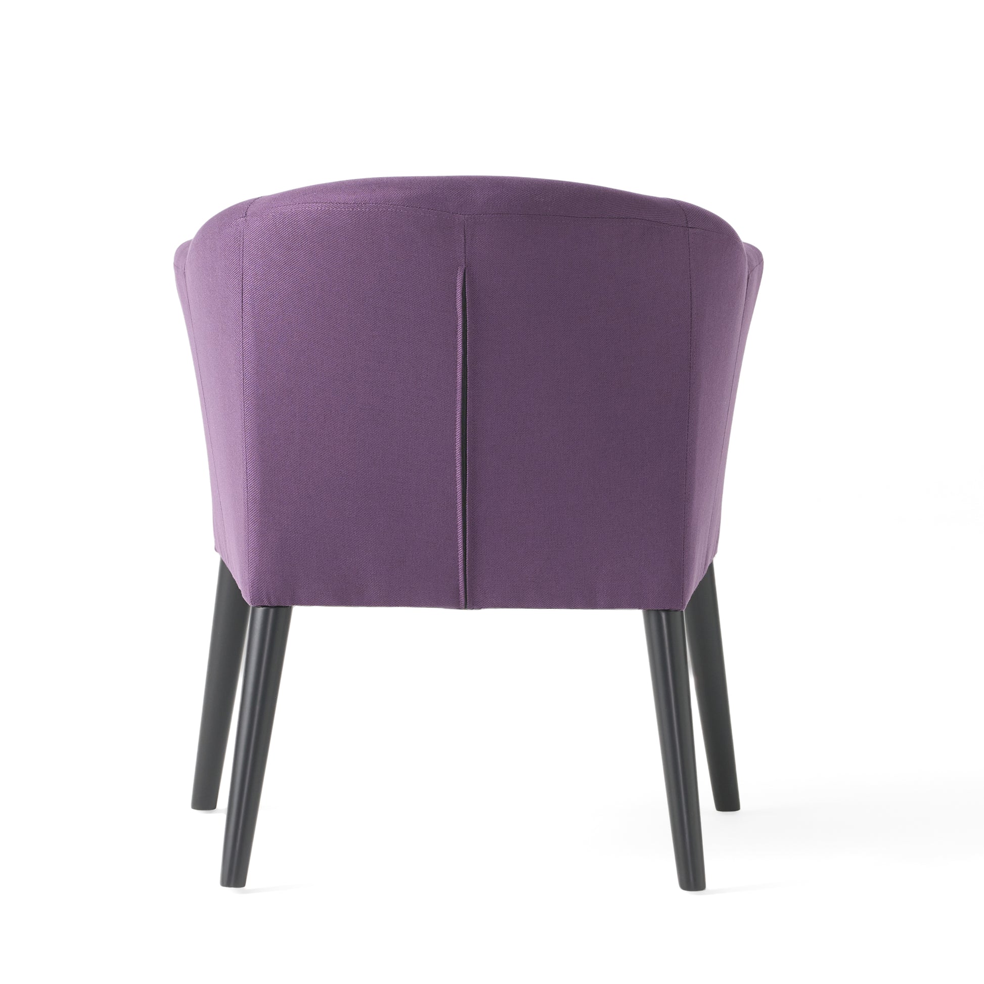 Arm Chair Plum Fabric