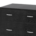 Disa 4 Drawer Chest Black Mdf