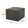 Santa Rosa Storage Brown Multi Rattan