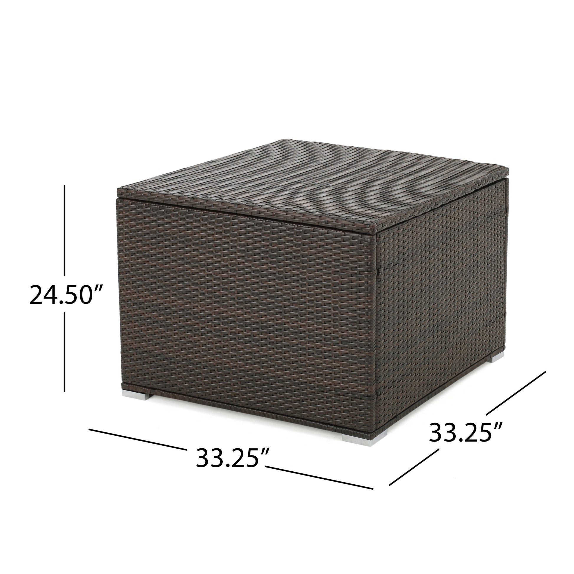 Santa Rosa Storage Brown Multi Rattan