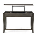 Lift Top Desk Grey Mdf