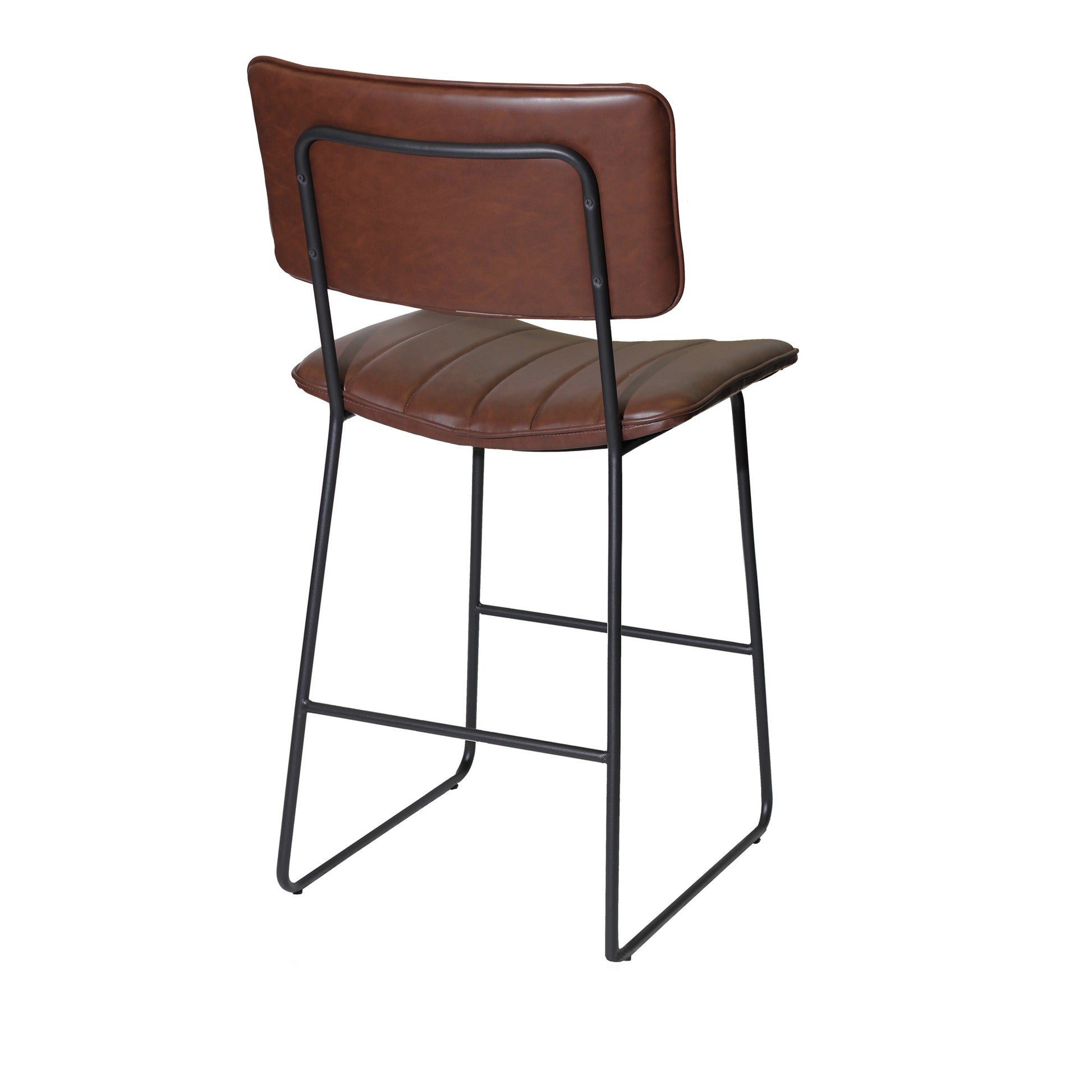 Tribeca Counter Stool Dark Brown Dark Brown Wood