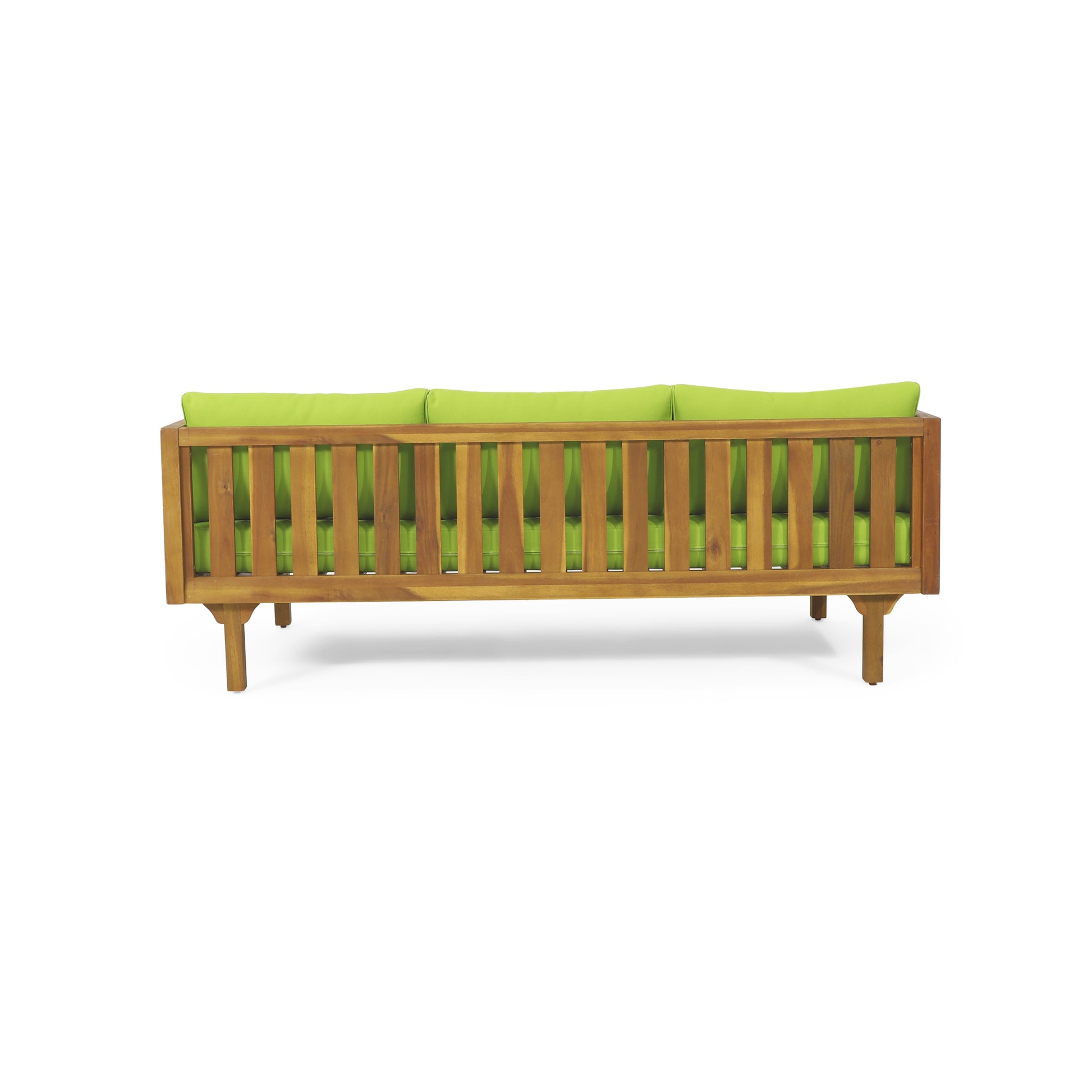 Claremont 3 Seater Daybed Teak Wood Waterproof Fabric