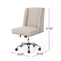 Office Chair Wheat Fabric