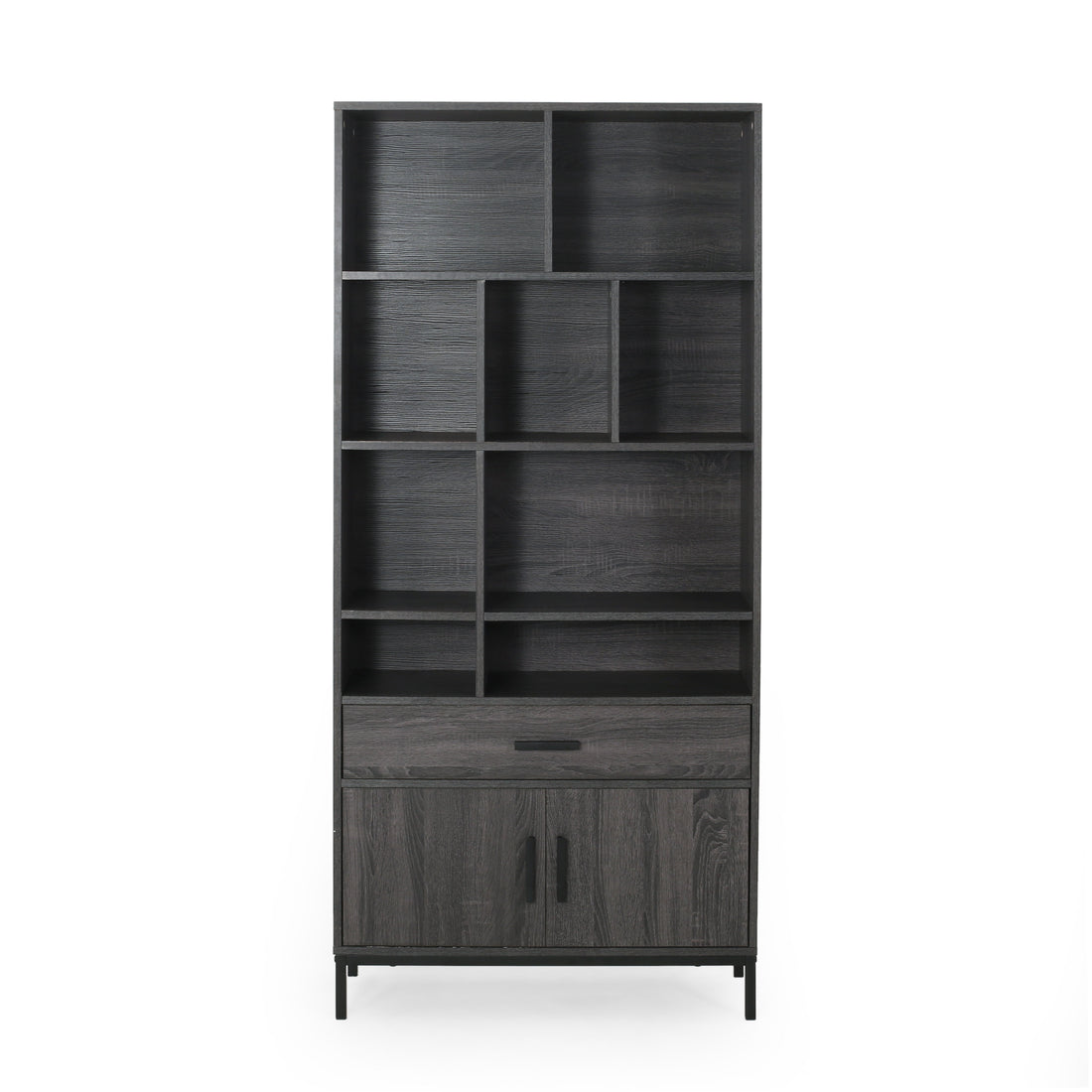 Cube Unit Bookcase Oak Mdf