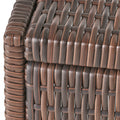 Bucharest End Table Brown Rattan