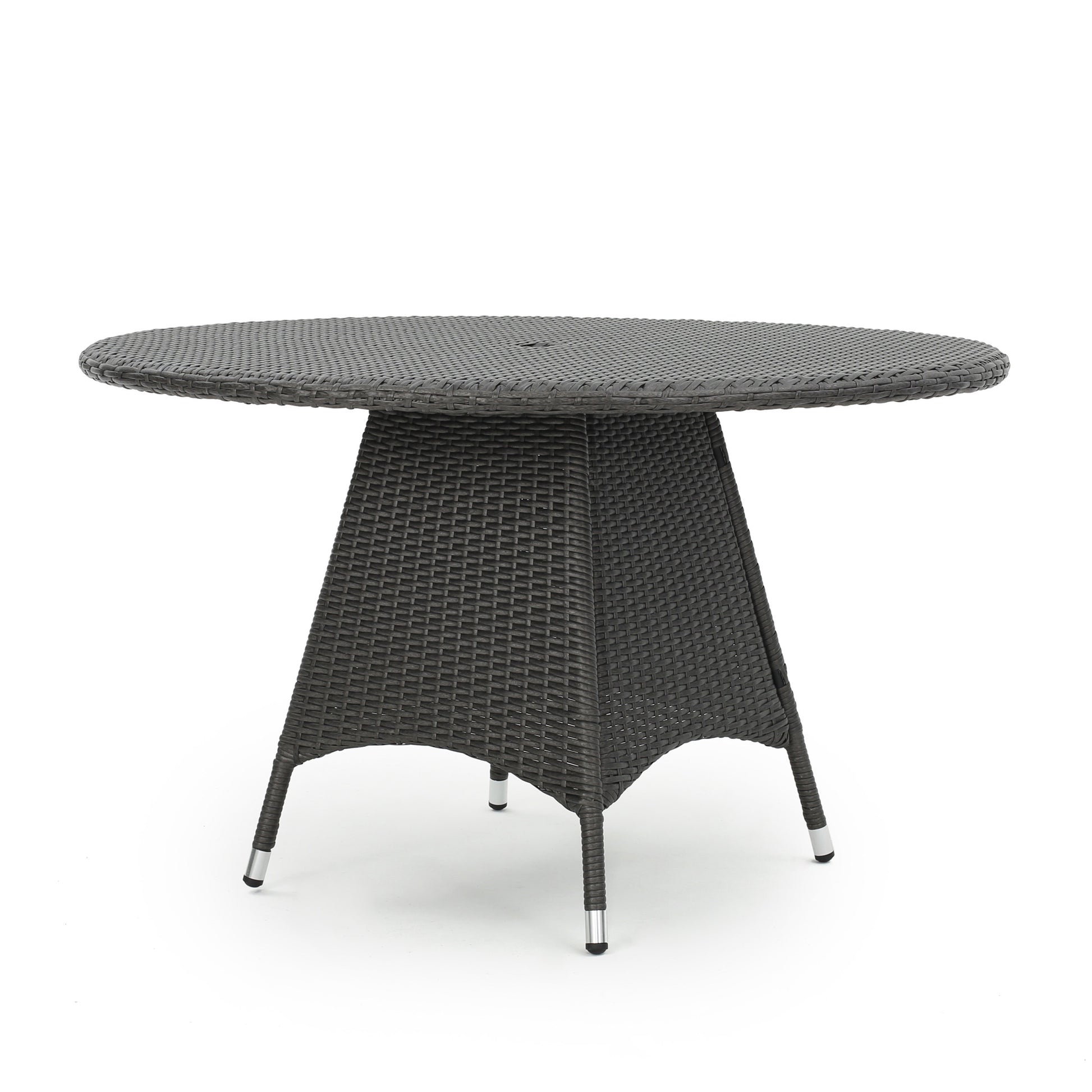 Corsica Rd Dining Table Grey Rattan
