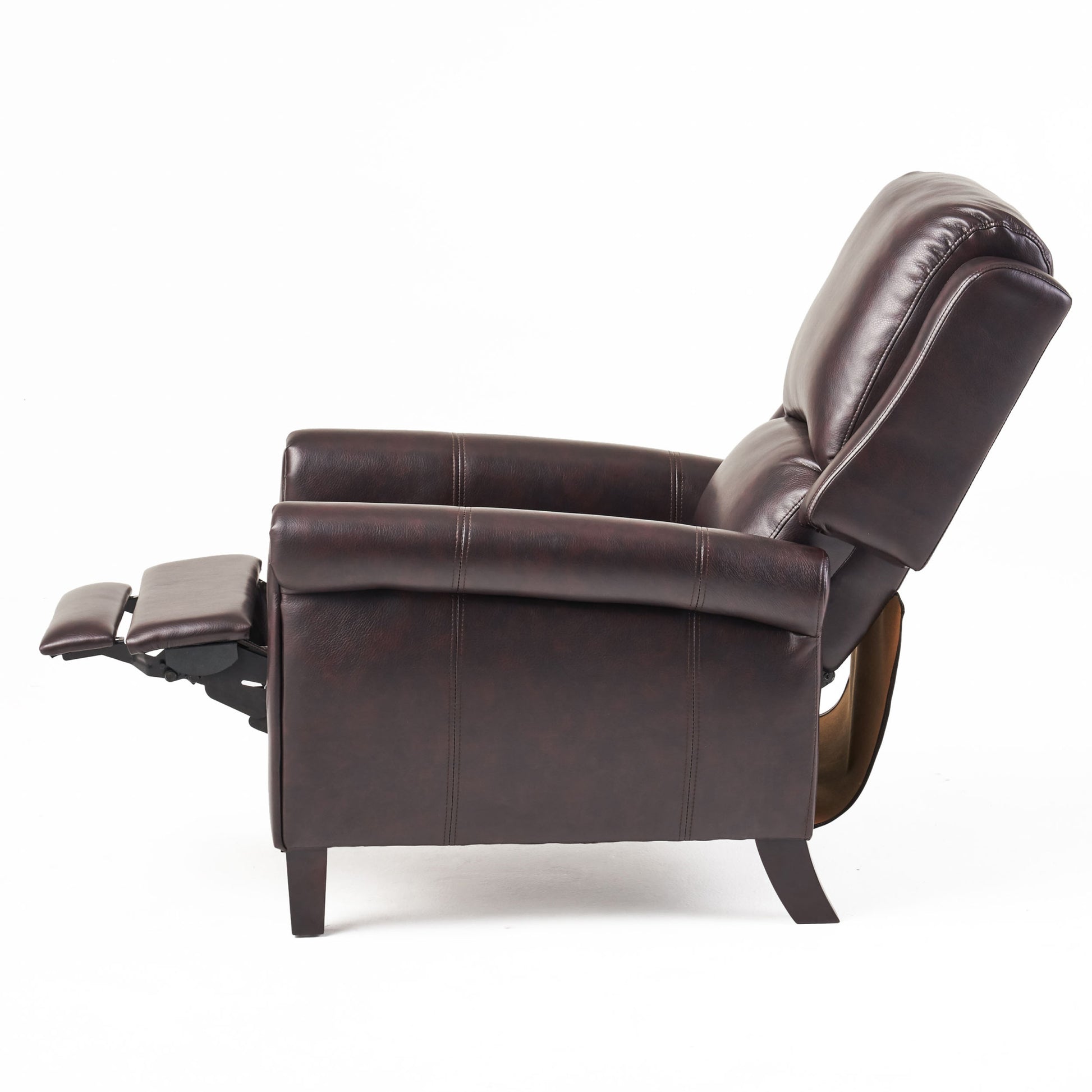 Recliner Burgundy Pu