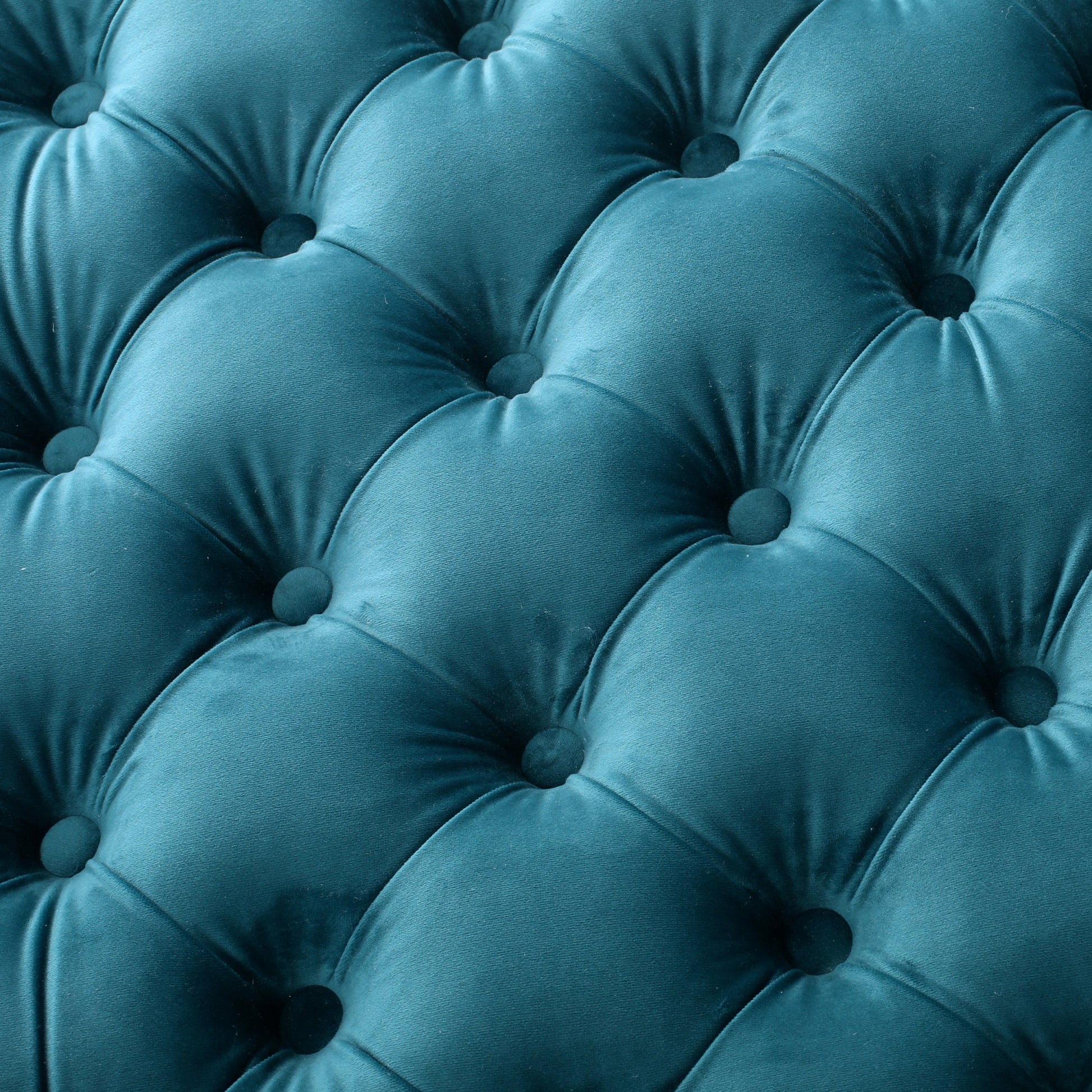 Ottoman Teal Velvet