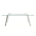 Dining Table Clear Glass