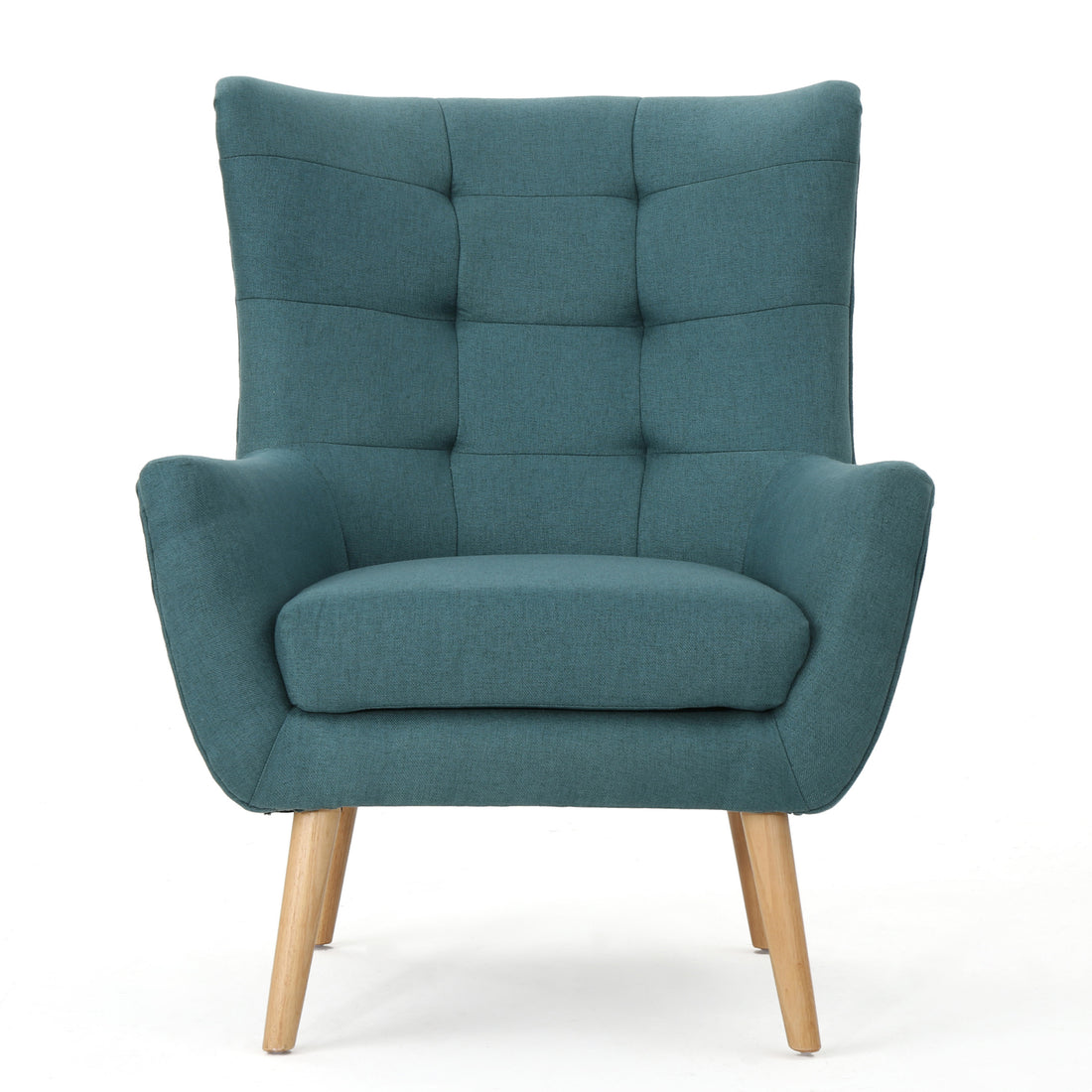 Club Chair Teal Fabric