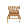 Nadine Chaise Lounge Teak Acacia Wood