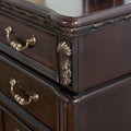 Monte Carlo Nightstand Dark Brown Dark Brown Wood