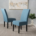 Pertica Kd Dining Chair Blue Fabric