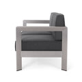 Aviara Seat Silver Aluminium