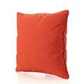 Coronado Square Pillow Set Of 2 Orange Fabric