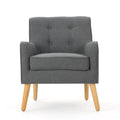 Arm Chair Charcoal Fabric