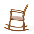 Selma Rocking Chair With Cushion Natural Cream Wood