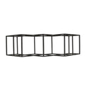 Wine Rack Black Iron